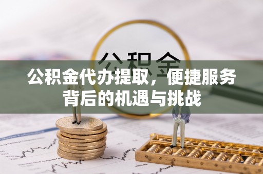 莱芜公积金代办提取，便捷服务背后的机遇与挑战