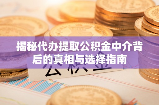 莱芜揭秘代办提取公积金中介背后的真相与选择指南