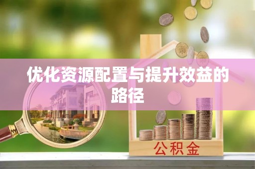 莱芜优化资源配置与提升效益的路径